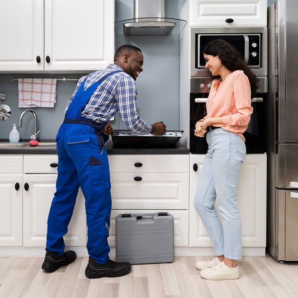 can you provide an estimate for cooktop repair before beginning any work in Oklee MN